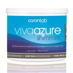 Viva Azure Hard Wax - Microwave To Pot (Small)